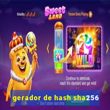 gerador de hash sha256